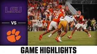 LSU vs. Clemson Game Highlights | 2025 ACC Football