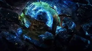 Custom stone wall projection mapping with 4 theme preset