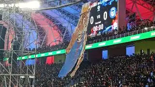 Tifo Ultras JOHOR , lagu NEGARAKU berkumandang di std sultan Ibrahim  #JDT #ultras  #boysofstraits
