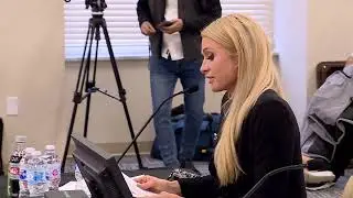 Utah SB127 hearing with Paris Hilton and Caroline Cole (Co-founder of Unsilenced)
