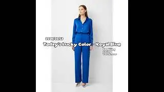 Jan 19th Macau Lucky Color &middot; Royal Blue | Wear It for Smoothness & Wealth!