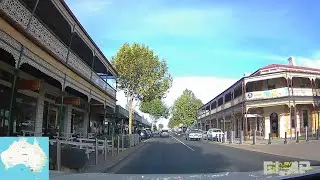 4K DASH CAM  SOUTH AUSTRALIA. Driving through the town of MOUNT GAMBIER.