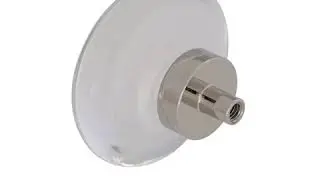 Clear and Polished Nickel Knob Amerock Cabinet Hardware Glacio BP36652CPN Video 1 17