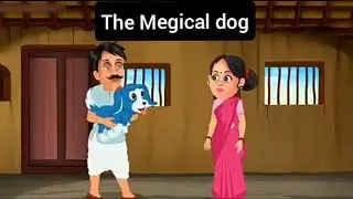 The Megical dog | Blue puppy || Urdu story with English subtitle