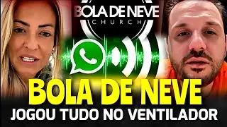 ÁUDIO VAZA e Denise Seixas e Márcio Bieda pode tirar Bola de Neve do Mapa do meio gospel