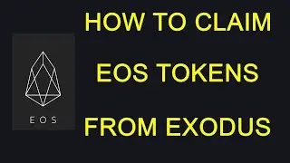 Claiming your EOS with simplEOS from Exodus