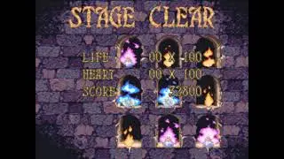 Castlevania: Dracula X(Maria saved, No Death, Key Subweapon)