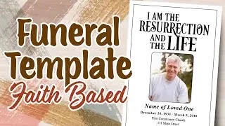 Funeral Template Faith Based Design