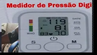 Medidor de press&atilde;o Digital /  Arm Style / Como usar 