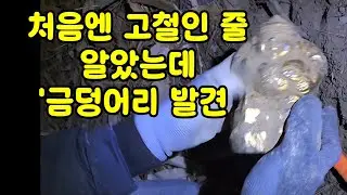 처음엔 고철인 줄 알았는데 ‘금덩어리 발견 #금속탐지기 #취미생활 #보물 #탐험 #metaldetecting 