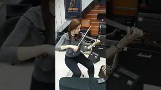 Testing  Yamaha YSV-104 Electric violin
