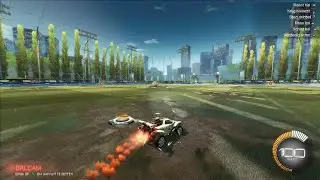 Rocket League clip iin gold 3