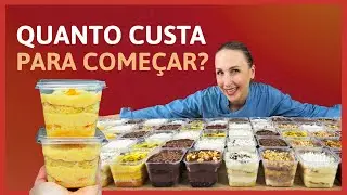 Quanto Custa Come&ccedil;ar a Vender Bolos no Pote? Menos do que Voc&ecirc; Imagina!  (Aula Gratuita 29/04)