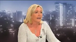 BFMTV 2012 : l'interview de Marine Le Pen par Olivier Mazerolle
