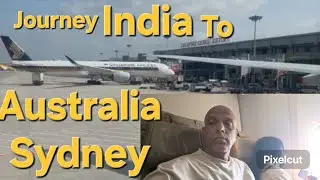 Journey India To Australia Sydney Via Singapore #trendingshorts #travelvlog #viralvideo #like 