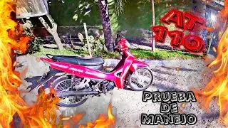 ITALIKA AT 110 PRUEBA DE MANEJO/ ES BUENA MOTO? /TEST DRIVE
