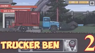 trucker ben gameplay walkthrough part 2,  Best 2D truck transport game (Android, iOS)