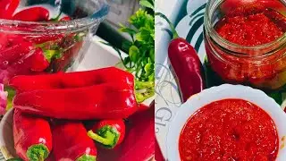 ताजी लाल मिर्च से 2 खास रेसिपीज एक बार बनाएं साल भर खाएं |red chilli लाल मिर्च रेसिपी |spicy |tasty