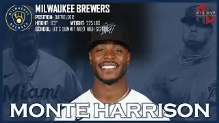 MILWAUKEE BREWERS: Monte Harrison ᴴᴰ