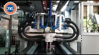 Blow Moulding Machine-Continuous Extrusion for small liquid bottle container 100-200ml