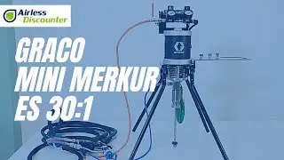 Présentation de la pompe air assistée Graco MINI MERKUR ES 30:1 - Laques
