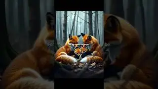 &ldquo;Fox💥 Parents Protect Their Babies 🦊❤️ | Allah Is One & Unmatched&rdquo;💥#FoxFamily #USAshorts🇺🇲