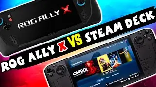 Asus ROG Ally X против Steam Deck OLED: мощность и производительность против библиотеки и дизайна. Выбор за вами!