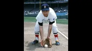1969 highlights of Red Sox SS Rico Petrocelli, who hit 40 HRs + played great D in MVP-worthy season