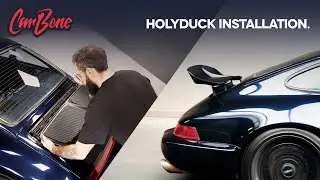 HolyDuck installation tutorial. A custom active wing dedicated for Porsche 964
