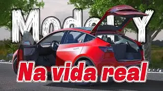 Tesla Model Y nas ruas e novidades incríveis no interior