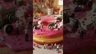 Tiny People and Yummy Donuts