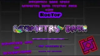 InfernoZv Dark Space Geometry Dash Texture Pack V3 RELEASE!!!