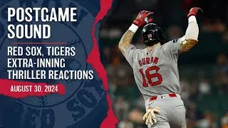 Boston Red Sox Players React To Extra-Innings THRILLER Vs. Detroit Tigers