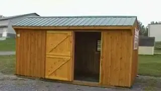 Video Brochure Horse Barn Stall
