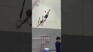 F dismount stuck #gymnastics