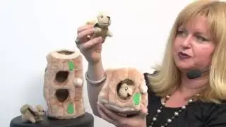 Hide-A-Squirrel Plush Dog Toy