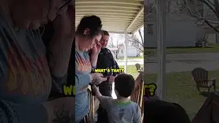 Cop Knocked but Toddler Had the Questions - Hilarious Ring Doorbell Moment 😂 #shorts