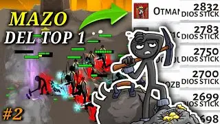 &iexcl;El MAZO del TOP #1 Est&aacute; Roto! 😱 Arqueros + Mineros con Muro | Stick War 3