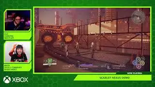 Scarlet Nexus Demo with Xbox