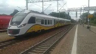 T448.p-158 Pol-Miedź Trans z Talbotami  w Legnicy i Pociągi na Stacji Wrocław Leśnica, 05.07.2023r.