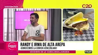 MODO DIRECTO - RANDY E IRMA DE ALTA AREPA - ¡CONOCEMOS LA COMIDA VENEZOLANA!