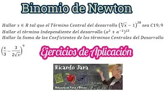 Binomio de Newton Ejercicios Resueltos