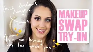 Makeup Swap Unboxing & Try-On!