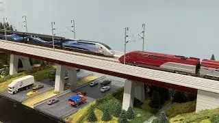 n°74 TGV 9  réseau LGV de SGC 2000