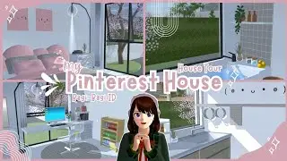 🌷My Pinterest House in Sakura🪷✨ ID aesthetic House #sakuraschoolsimulator #idsakuraschoolsimulator 