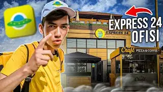 Express24 - ofisga sayohat, kuryerlik va birinchi daromadim