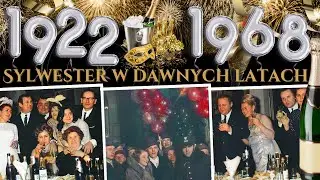 Sylwester w Polsce na starych kolorowych fotografiach z lat 1922-1968 / Historia Polski