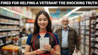 A Cashier Helps an Elderly Veteran Pay His Bills, Then Her Manager Fires Her. What Happened Next....