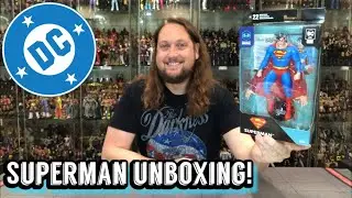 Superman DC Digital McFarlane Unboxing & Review!