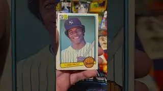 Распаковка набора бейсбольных карточек Donruss 1983 года #спортивныеколлекционныепредметы #спорти...